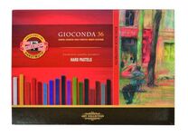 Набор масляной твердой пастели Gioconda "KOH-I-NOOR" 8115 для художника, прямоугольные 7х7мм, L=75мм, в картоне, 36 цветов