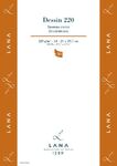 Альбом-склейка для рисования "Lana" Dessin, 220 г/м², А4, 30л
