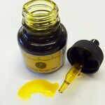 Тушь Sennelier, жёлтый светлый, цв.№ 521, флакон 30 мл