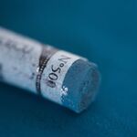 Пастель художественная "A L"ECU" Sennelier сине-зелёная серая, цв.№500, 3 шт/уп