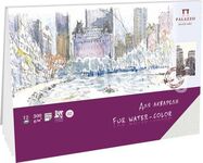 Планшет для акварели «Нью-Йорк», 300 г/м2, 180 x 240 мм, 12 л, торшон