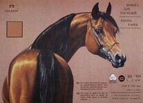 Бумага для пастели "Палаццо" Latte (бежевый), 350х500 мм, 10л 160г