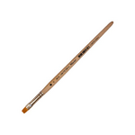 Кисть из синтетического волоса плоская укороченная № 8