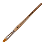 Кисть из синтетического волоса плоская отводная № 10