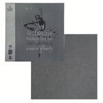 Планшет для эскизов «Арабеск», 300 г/м2, 280х280 мм, 25 л, на подложке, офсет цветной тонированный (серый)